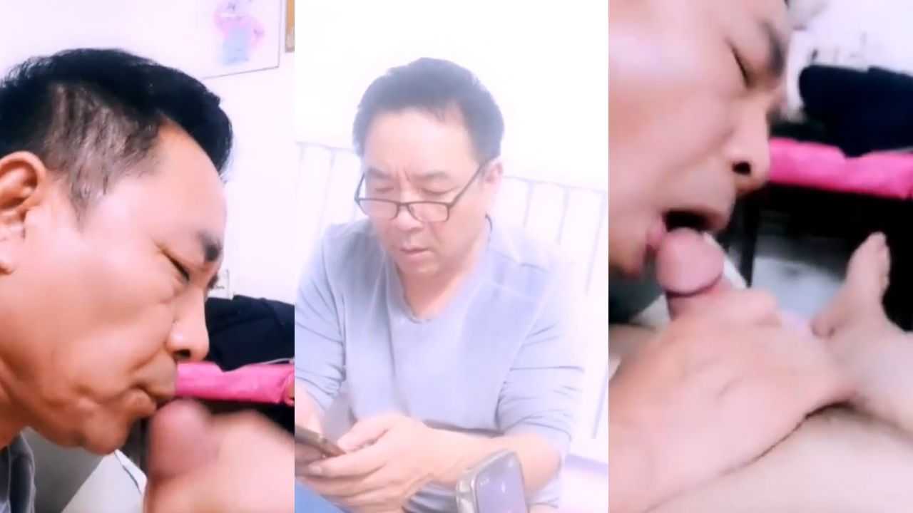 儒雅父凌晨吞精