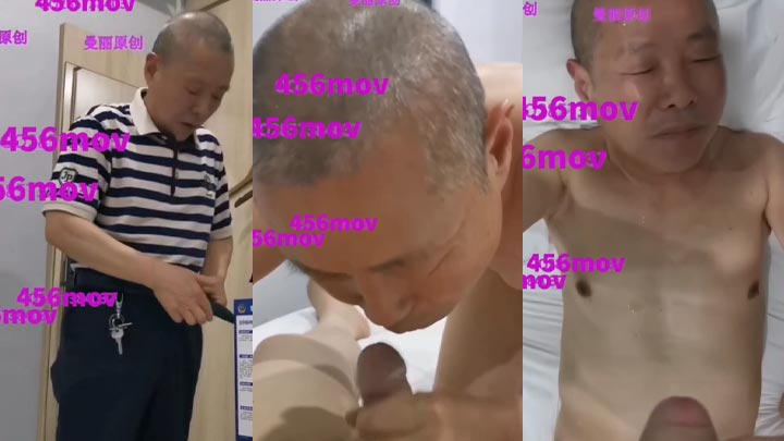 约老头到酒店翻车玩射他，最后射他脸上和身上